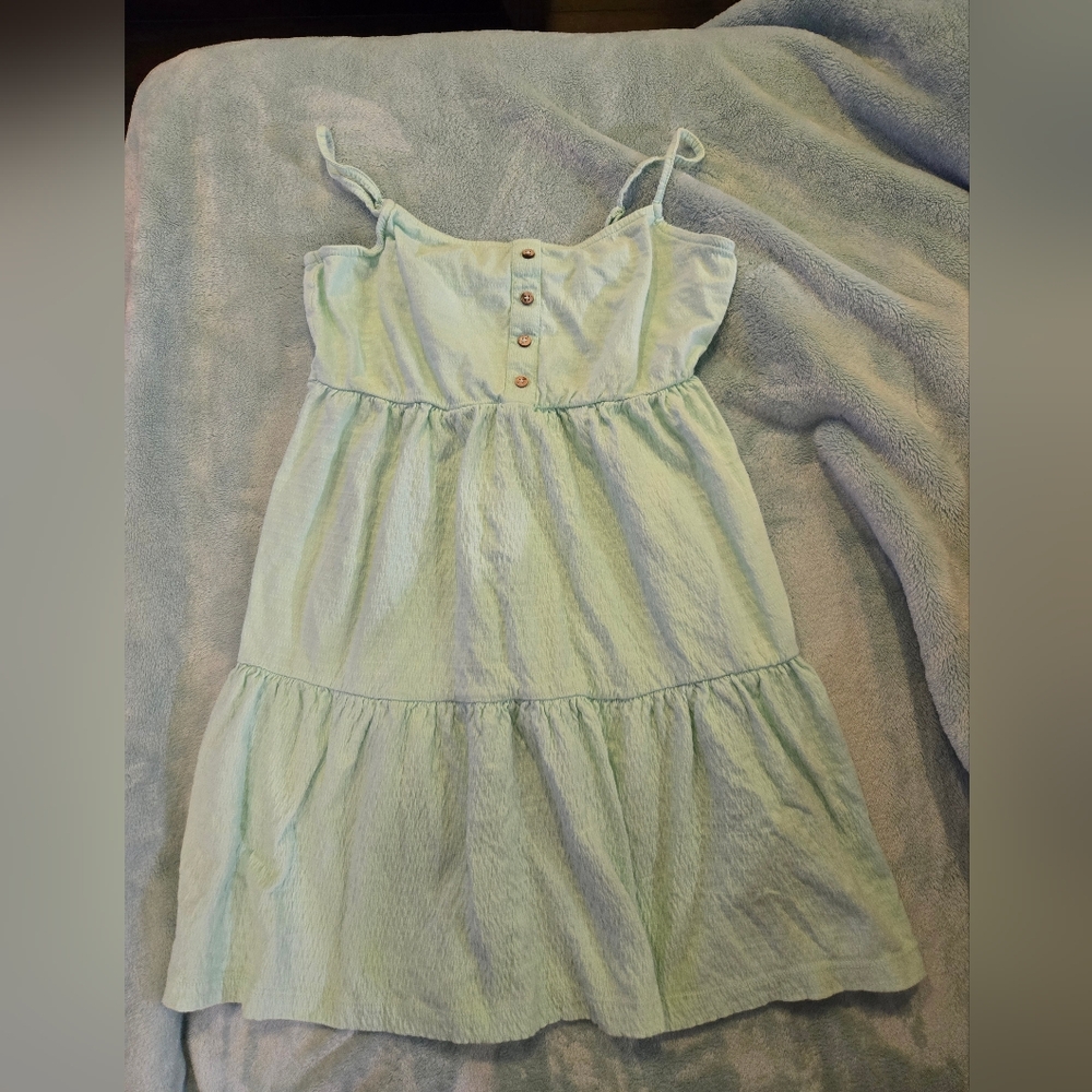 ROXY GIRLS SZ M mint green dress